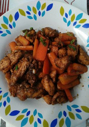 Foto resep Ayam Lada Hitam