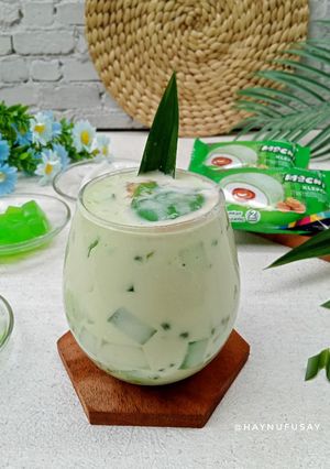Foto resep Buko Pandan Es Mochi Klepon