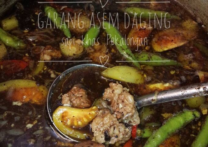 Resep Day 29 Garang Asem Daging Sapi Khas Pekalongan Oleh Azkafairuz