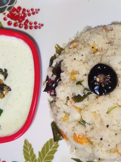 அரிசி ரவை உப்புமா(rice rava upma recipe in tamil) செய்முறை முக்கிய புகைப்படம்