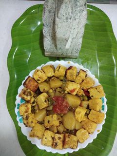 নিরামিষ পনির লা-জবাব (Niramish Paneer La-Jawab recipe in Bengali) রেসিপির প্রধান ছবি