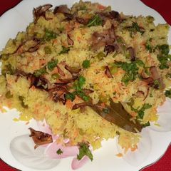 Matar pulao A picture of Matar pulao.