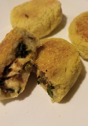 Una foto de Papas rellenas al horno