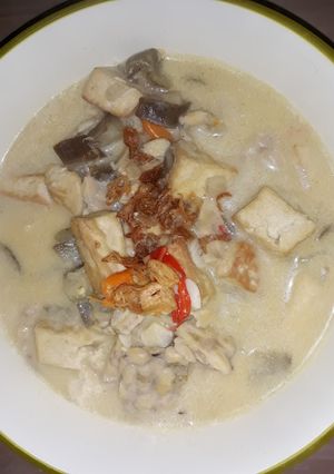 Foto resep Sayur Santan Terong, Tahu, Tempe
