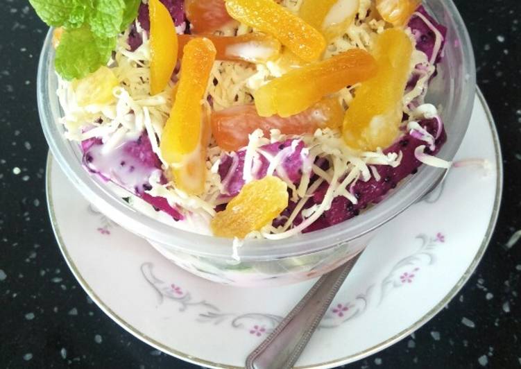 Bagaimana Cara Mengolah Salad  Buah  Yummy Sederhana 