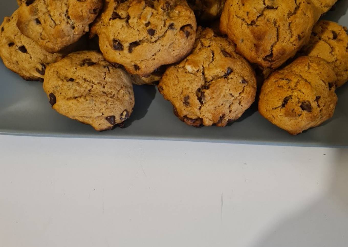 Cookies pépites de chocolat et noix concassées