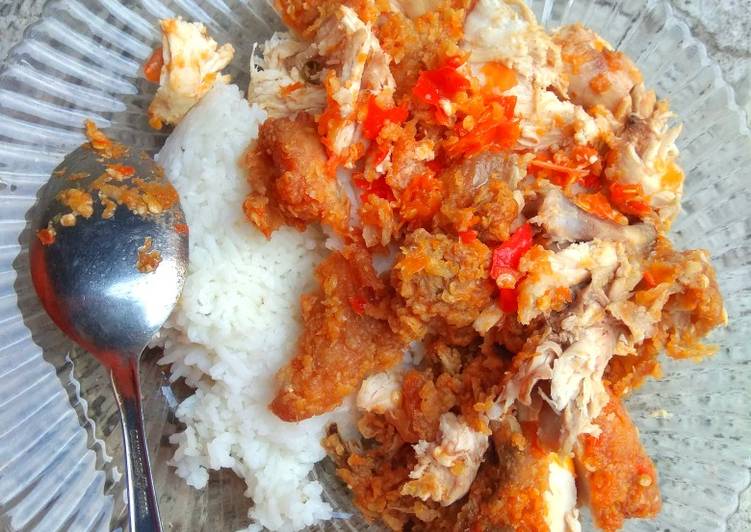 Ayam geprek