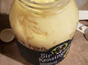A picture of homemade mayonnaise