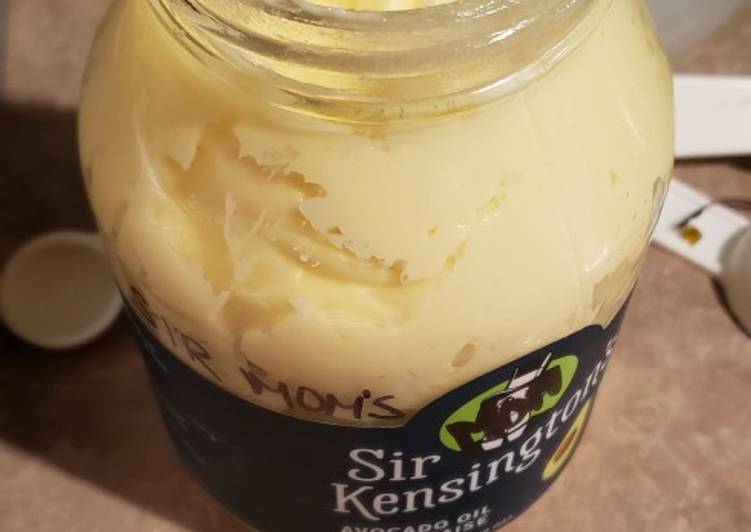 Easiest Way to Make Quick Sir Mom&#39;s Homemade Mayo (Keto)