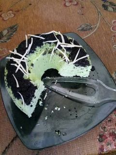 Foto resep Bolu kukus toping oreo no mixer