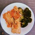 Salmón con verduras (thermomix)