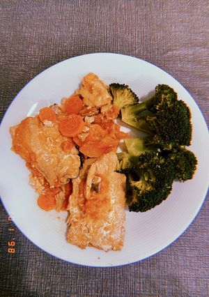 Foto principal de Salmón con verduras (thermomix)