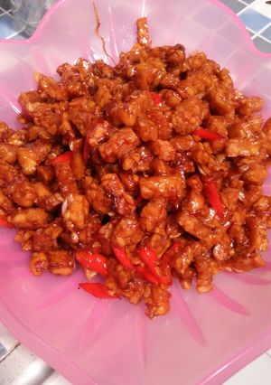 Foto resep Tempe Orek Saus Tiram ala Emak Kembar