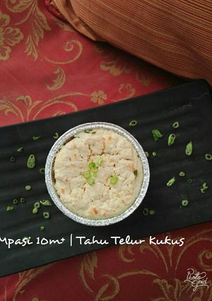 Foto resep Mpasi Qaireen 10m+ | Tahu Telur Kukus