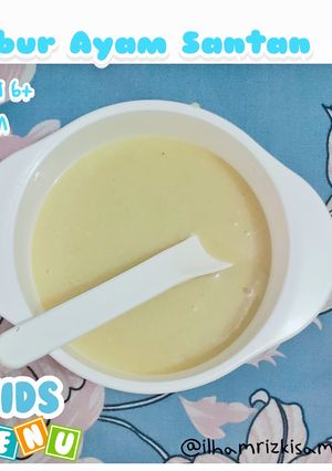 Foto resep Mpasi Bubur Ayam Santan