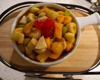 Easy Cooking Recipe Fruit Chart Delicious