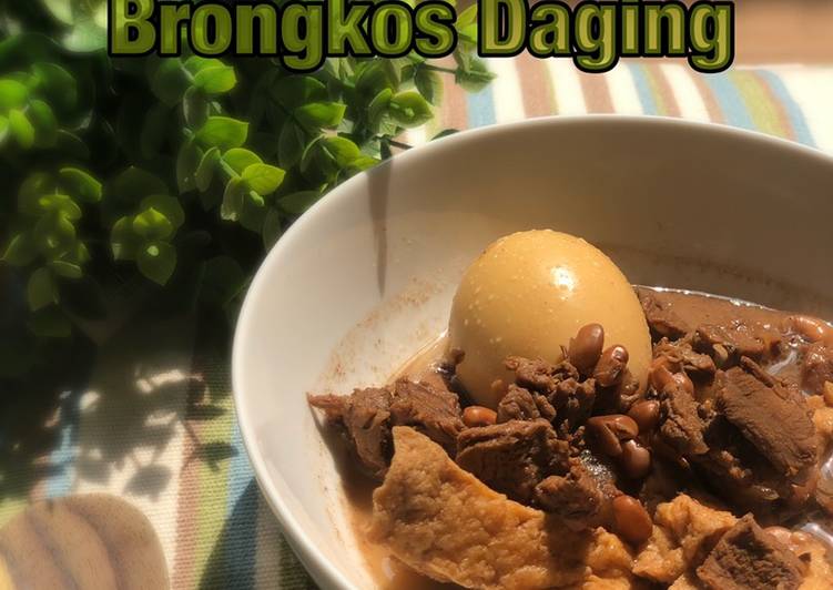 Cara Membuat Brongkos Daging Yang Nikmat