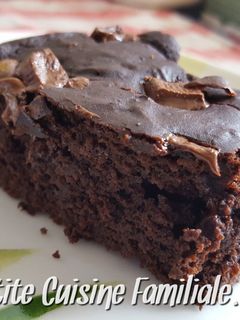 Une photo de Brownie aux haricots rouges