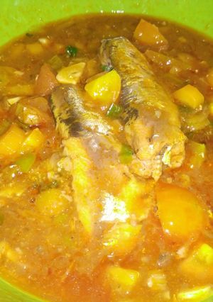 Foto resep Sarden Ikan, Sayur dan Kemangi