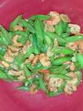 Tumis udang buncis