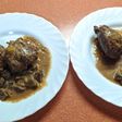 Carrilladas de cerdo con salsa de boletus
