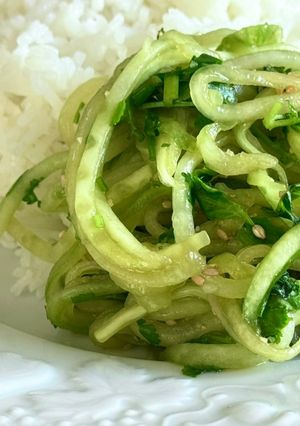 Hình của món 🌱 Dưa Leo Trộn Ngò Rí.