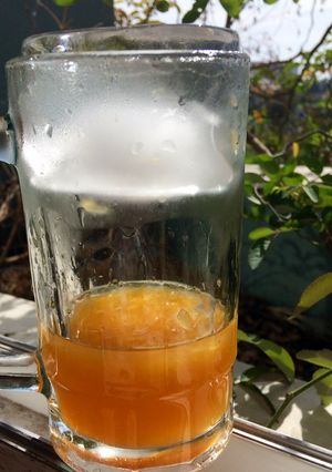 Hình của món Nước cam mật ong.