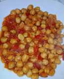 Garbanzos al curry