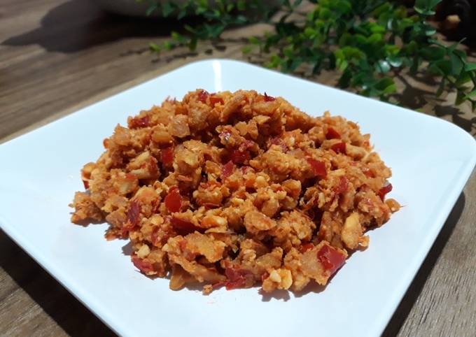 SAMBAL TEMPE sederhana tapi bikin napsu makan