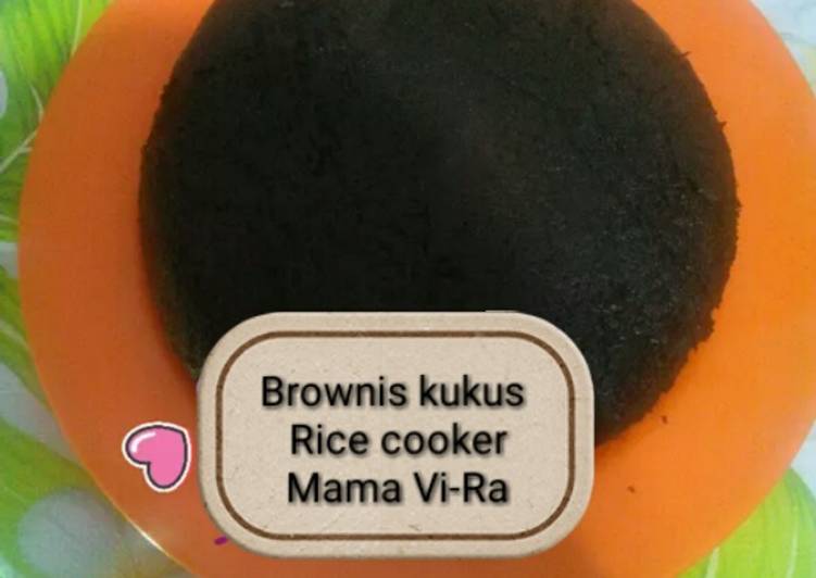 Brownis kukus Rice Cooker