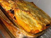 Une photo de steak haché pâtes