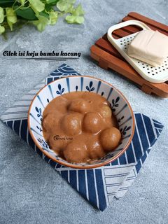Foto resep Cilok isi keju bumbu kacang