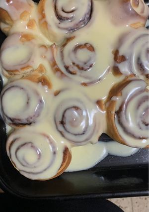 Una foto de Rolls de canela
