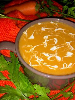 A picture of Carrot Soup.