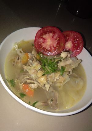 Foto resep Sop tulang ayam seadanya