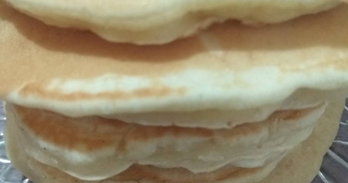 Resep Tanpa telur Japanese souffle pancake oleh Rara123 Cookpad