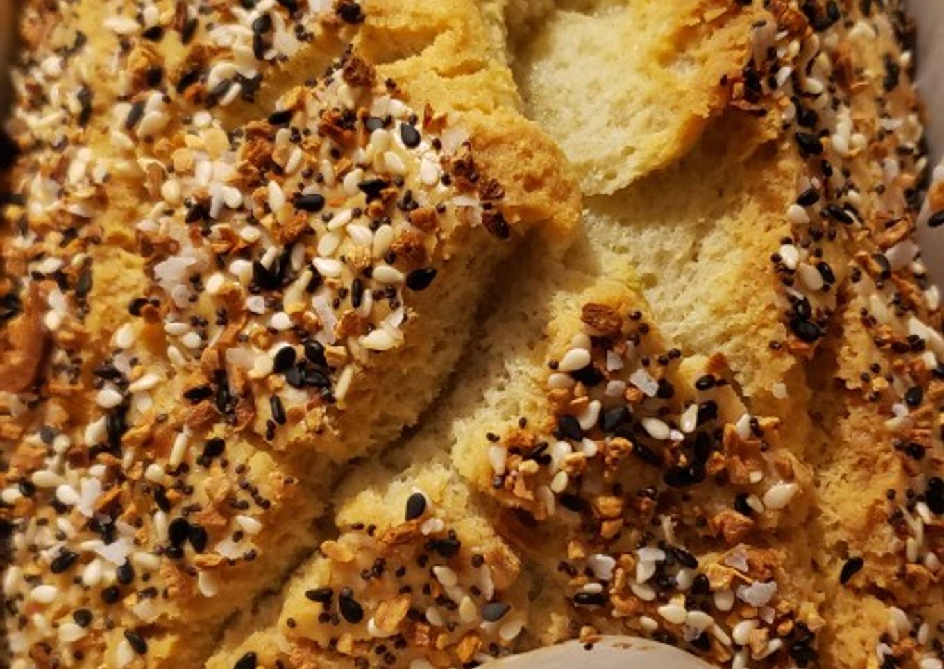 Keto bread macadamia