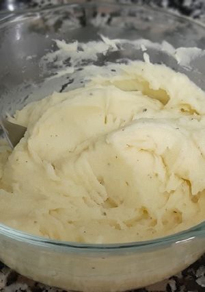Una foto de Puré de patata casero
