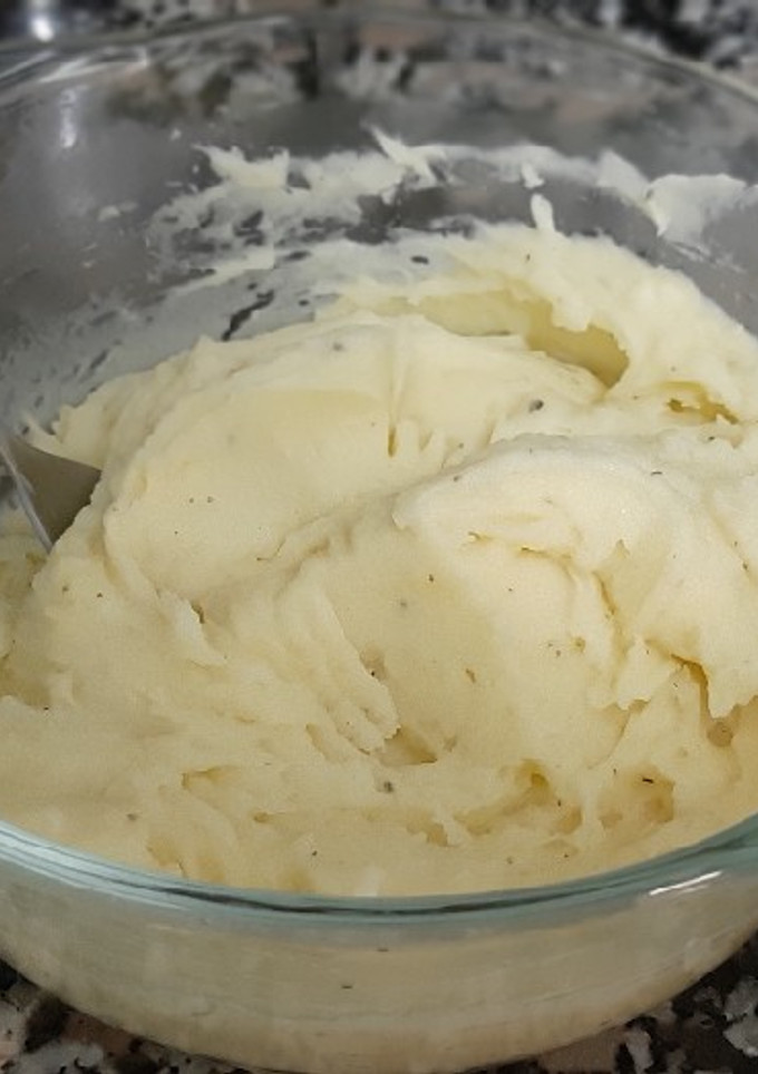 Una foto de Puré de patata casero
