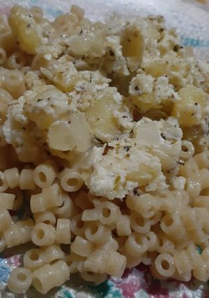 Una foto de Fideitos Con Salsa Blanca