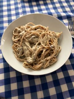 Una foto de Salsa Carbonara Vegana