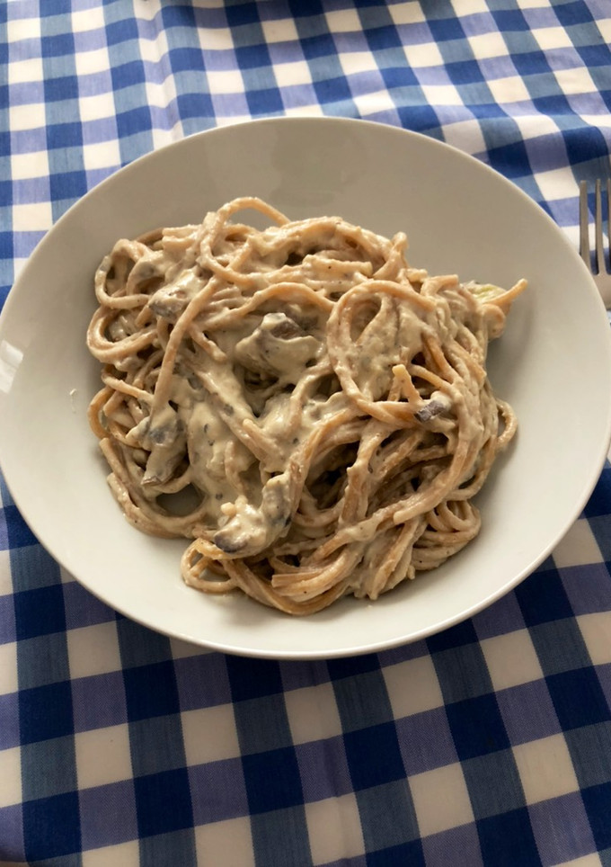 Una foto de Salsa Carbonara Vegana