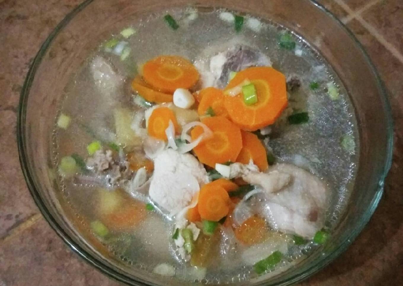 Sop Ayam Sederhana Ala Anak Kos