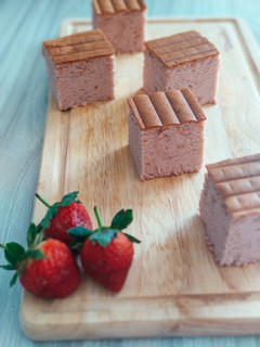 Foto resep Strawberry Yoghurt Ogura Cake