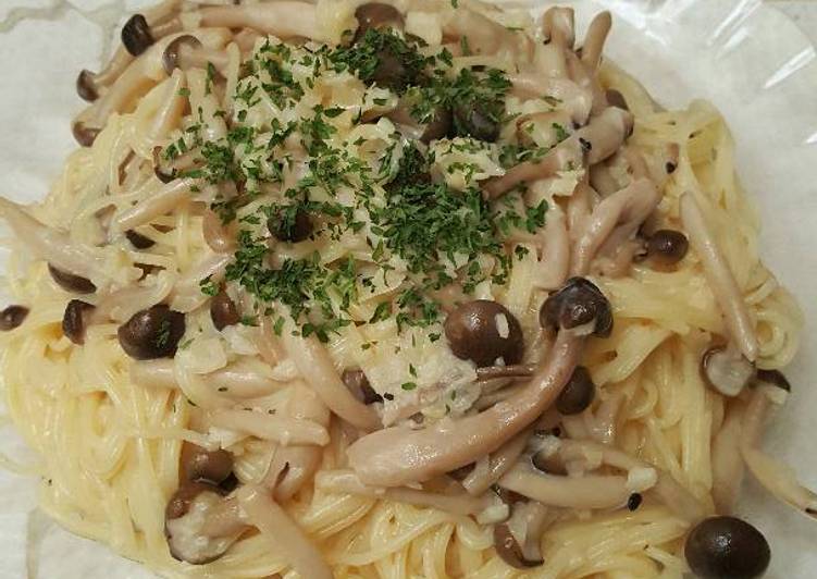 Resep Spaghetti creammy mushroom, Menggugah Selera