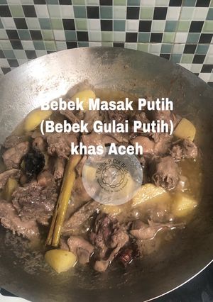Foto resep Bebek Masak Putih (Bebek Gulai Putih) Khas Aceh