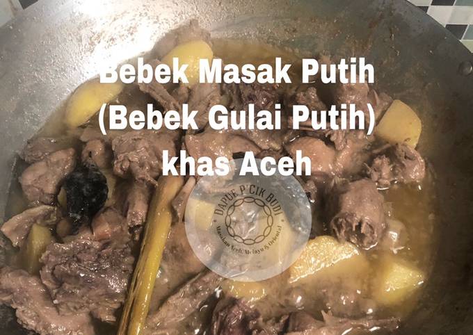 Bebek Masak Putih (Bebek Gulai Putih) Khas Aceh