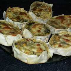 Una foto de Tarteletitas vegetarianas