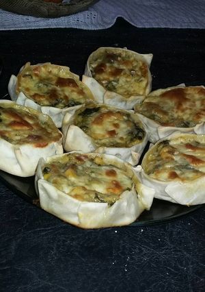 Una foto de Tarteletitas vegetarianas