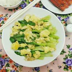 รูปของ Cah Pokchoy Telur